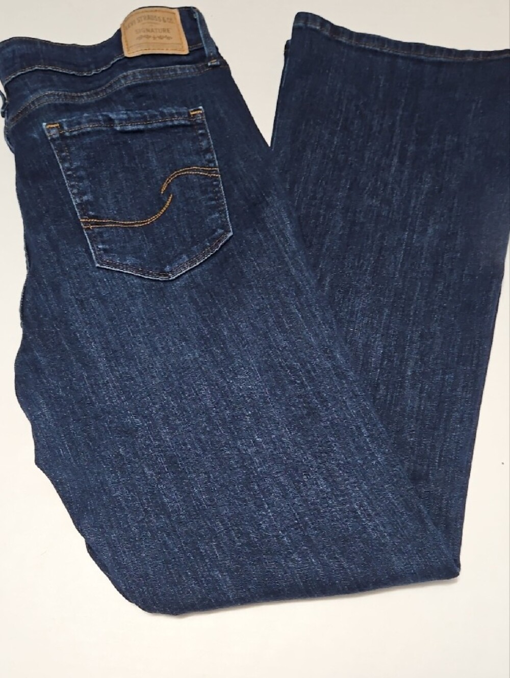 Levi's Indigo Mid Rise Bootcut Women's Jeans Size 14